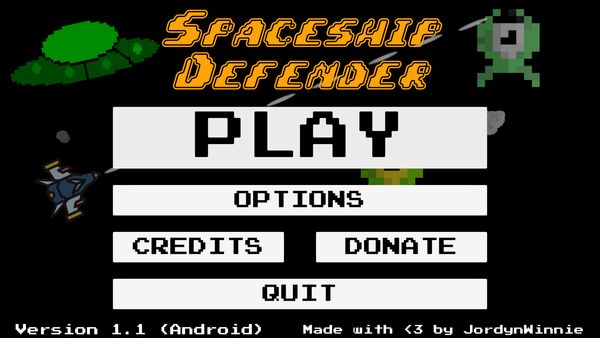 Project Spaceship Defender's Top Cover Image