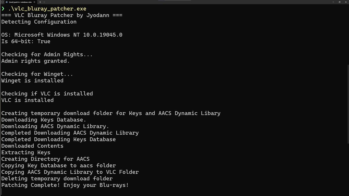 Vlc bluray aacs patcher jyodann